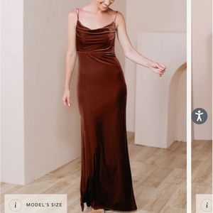 Revelry Skye Velvet Dress